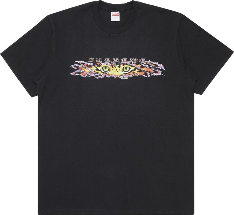 

Футболка Supreme Eyes Tee 'Black', черный