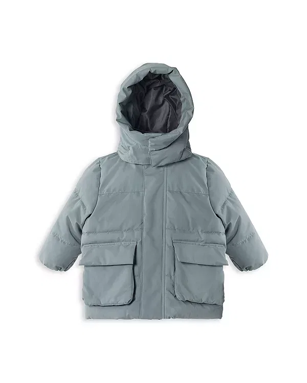 Детское пальто для девочек с капюшоном Benji Puffer Jacket 7Am Enfant, Mirage