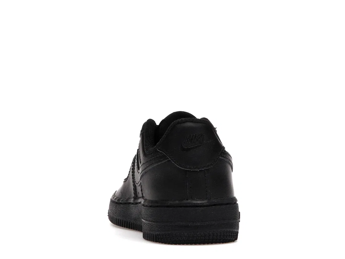 Детские кроссовки Nike Air Force 1 Low Triple Black 2017 PS, Black/Black-Black — фото 4