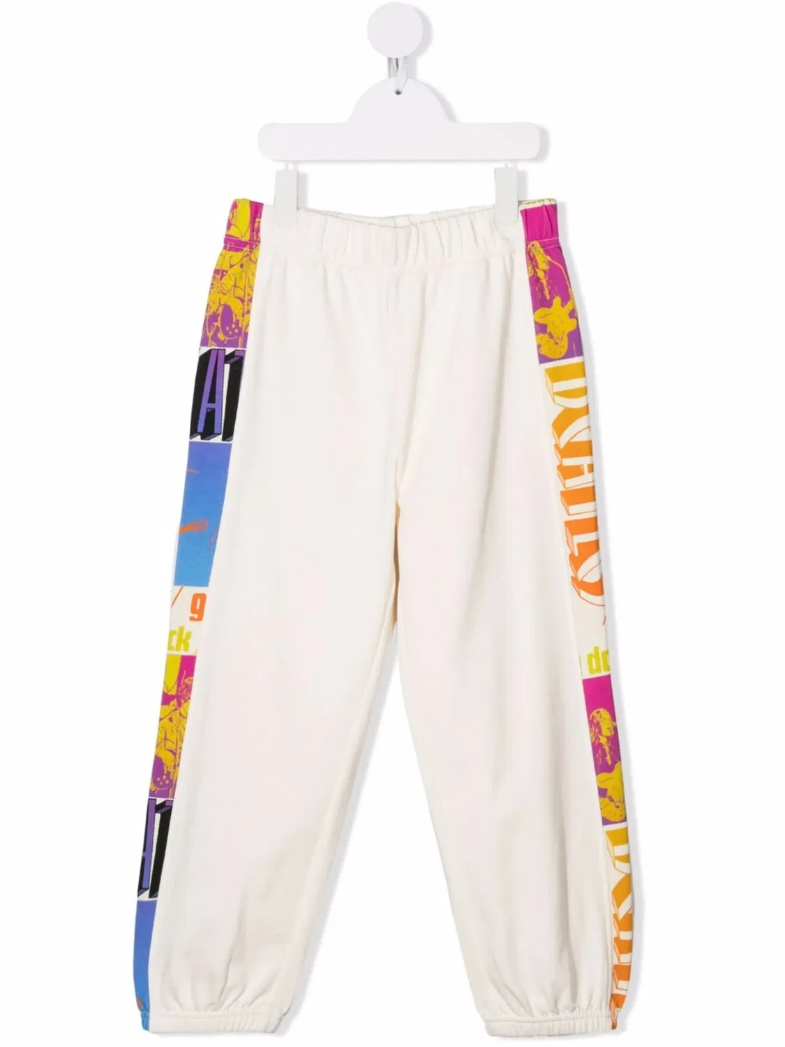 Хлопковые джоггеры Stella McCartney, нейтральные