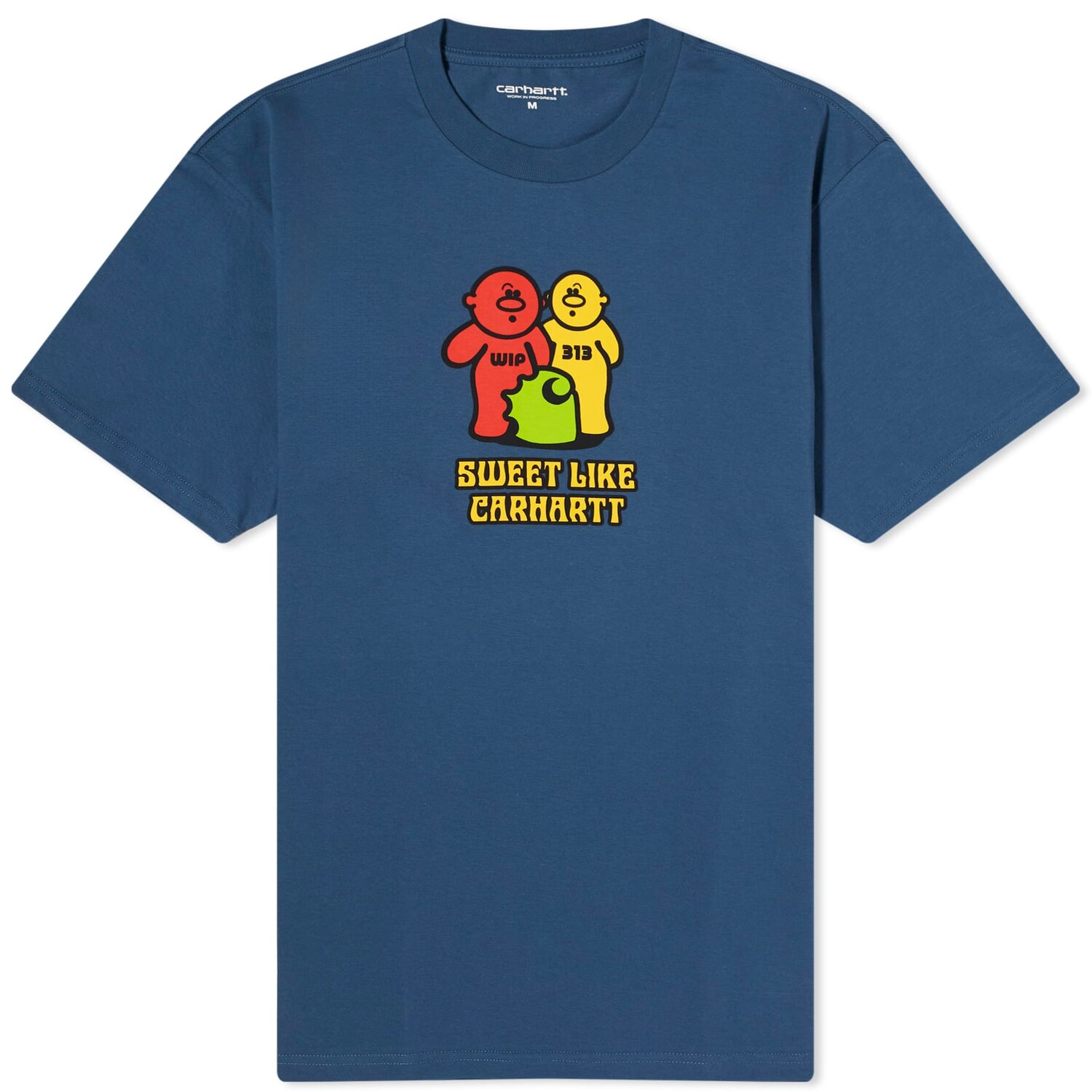 

Футболка Carhartt Wip Gummy, темно-синий