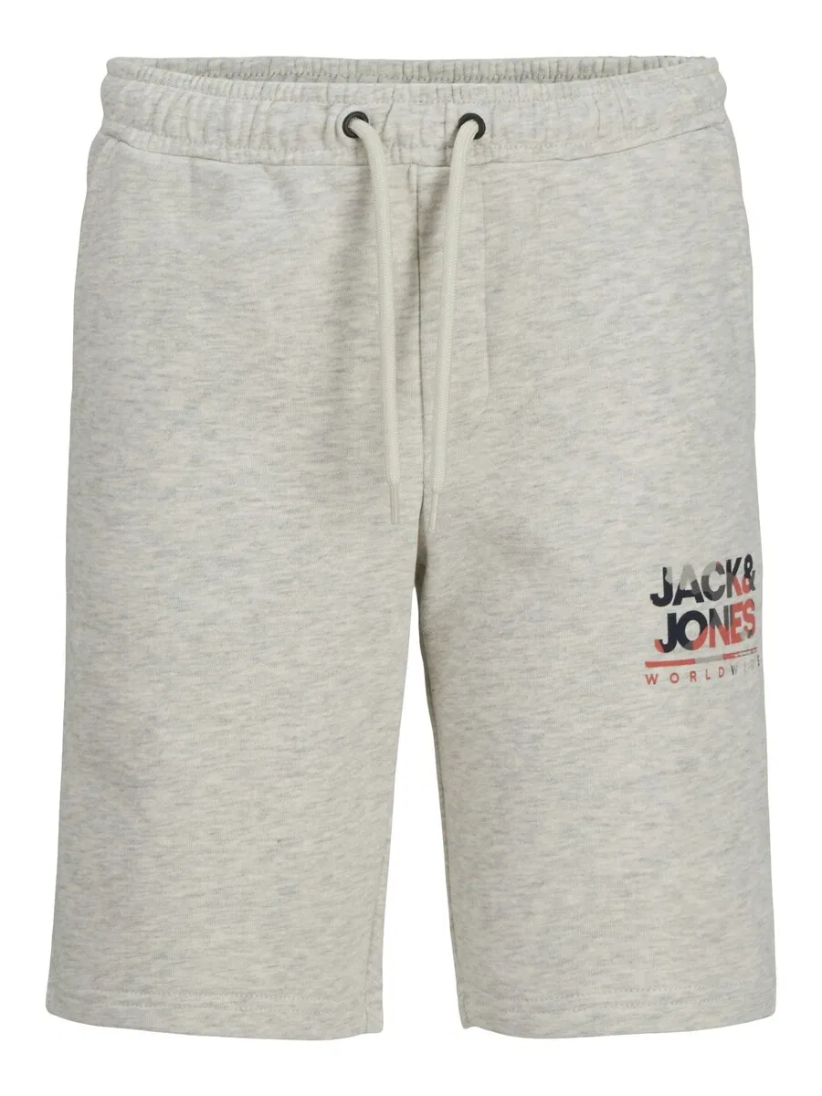 Детские зауженные брюки "Luke" в серо-пятнистом цвете Jack & Jones Junior