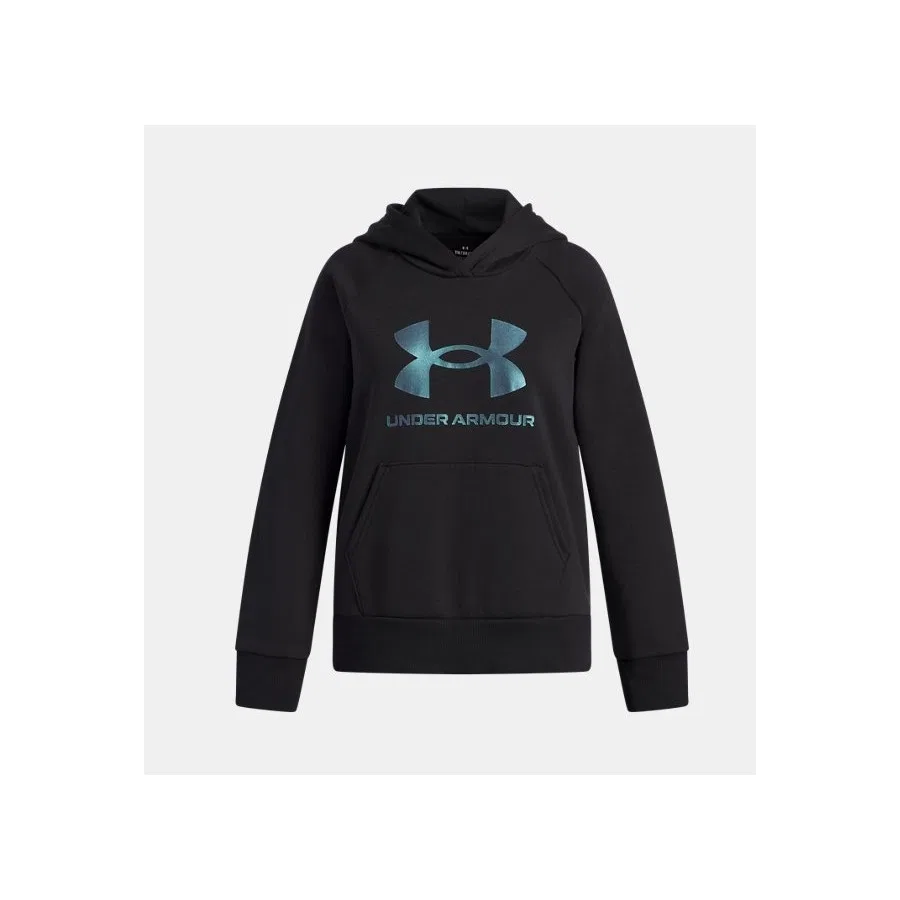 Детский худи с капюшоном из флиса Rival Fleece Shimmer Under Armour, Фиолетовый
