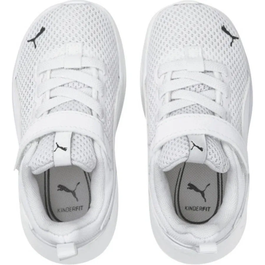 Детские кроссовки Puma Anzarun Lite AC Inf, Черно-белый — фото 4