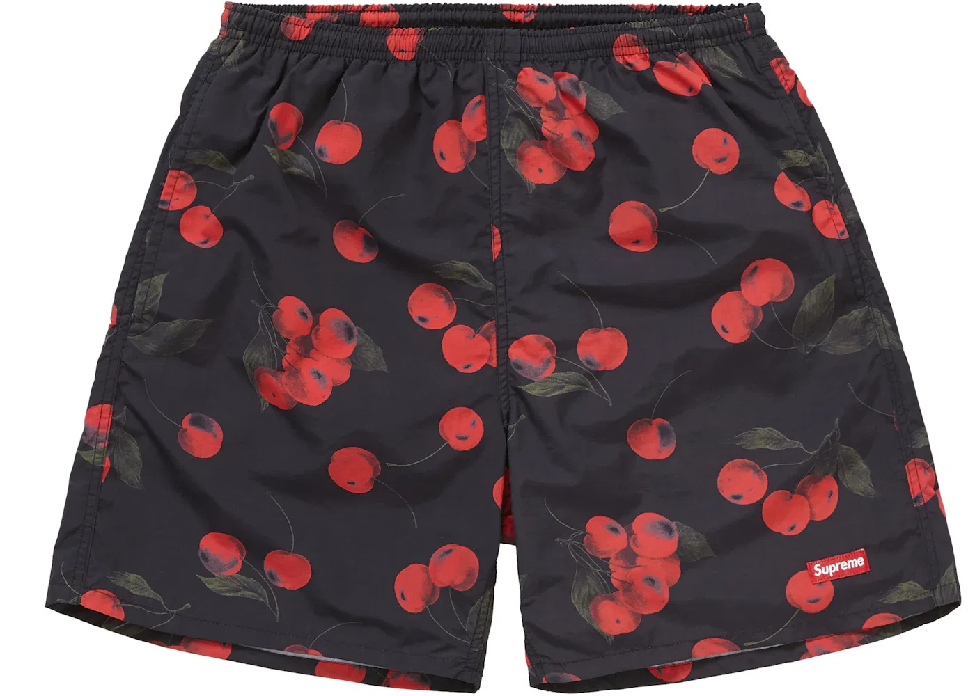Мужские шорты с принтом Supreme Short (SS19), Black Cherry