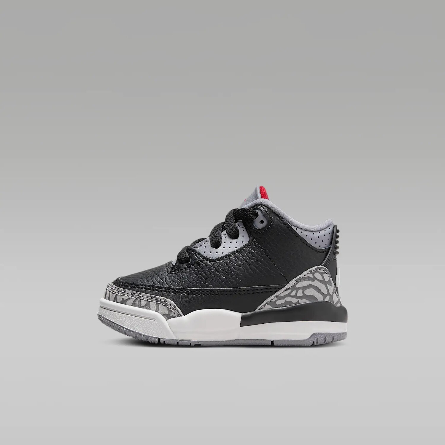 

Кроссовки для малышей Nike Air Jordan 3 Retro 'Black Cement', черный/серый