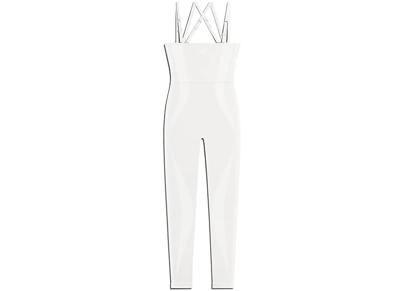 Женский вязаный комбинезон Ivy Park Knit Catsuit Adidas, цвет Core White — фото 2