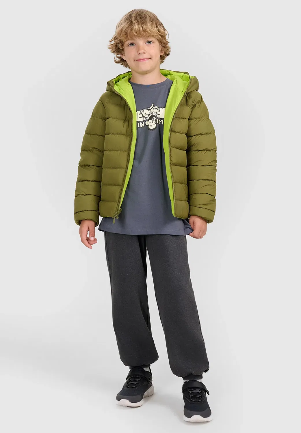 Зимняя куртка 4F, Khaki