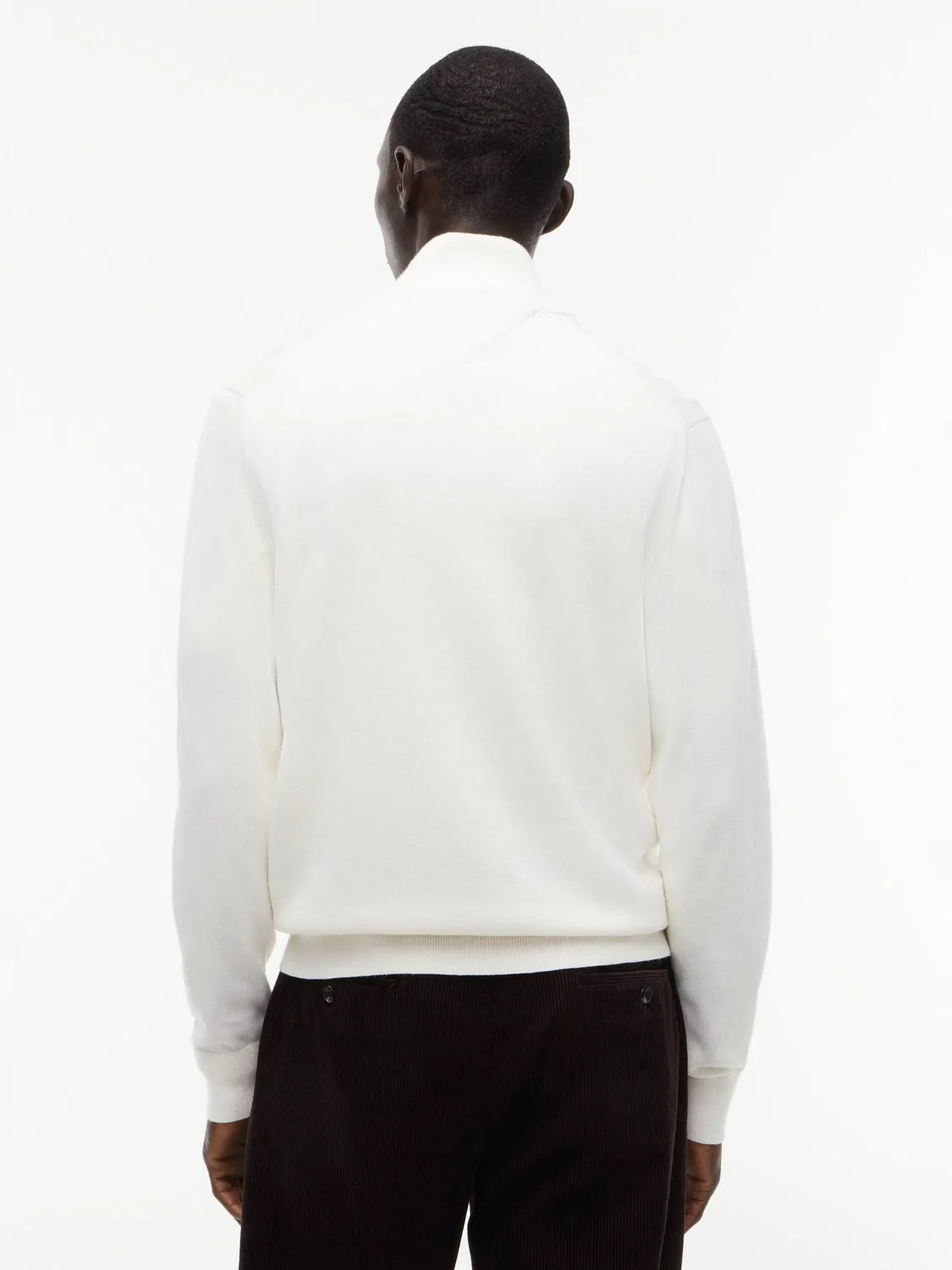 Свитер с молнией Tommy Hilfiger, Bianco — фото 3