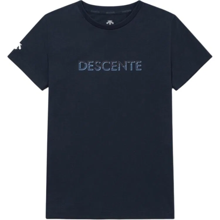 Детская футболка унисекс с круглым вырезом DESCENTE, Black/BLKO — фото 4