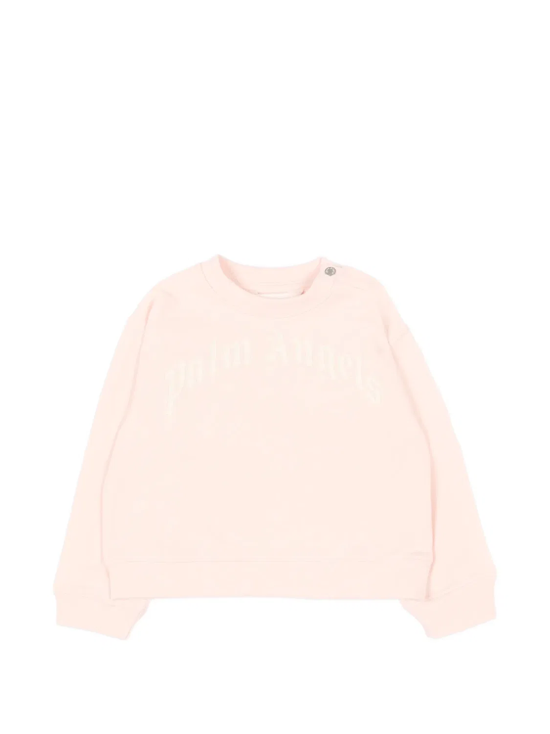 Palm Angels Свитшот с логотипом розовый