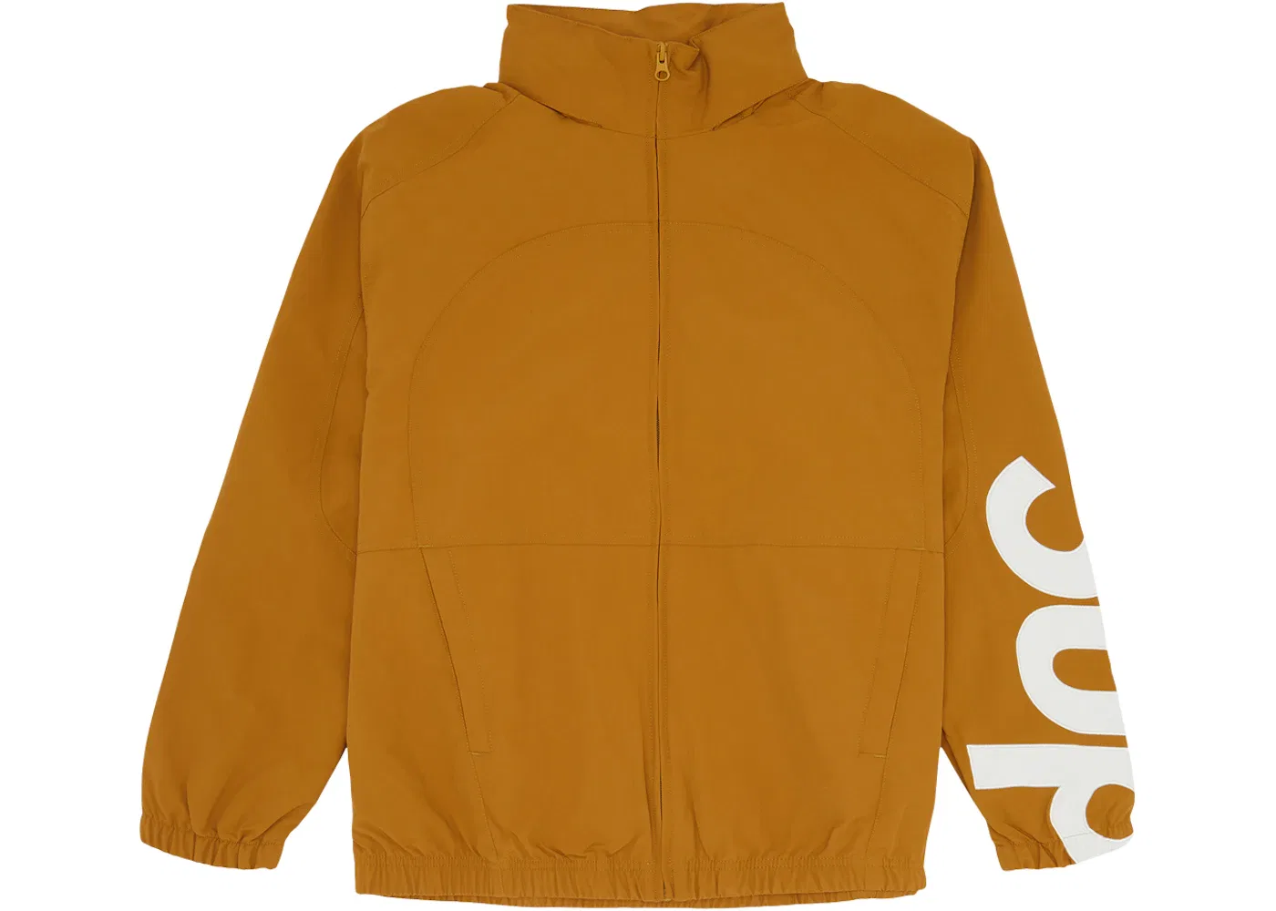 Мужская куртка с длинным рукавом Supreme Spellout Track Jacket, Dark Gold