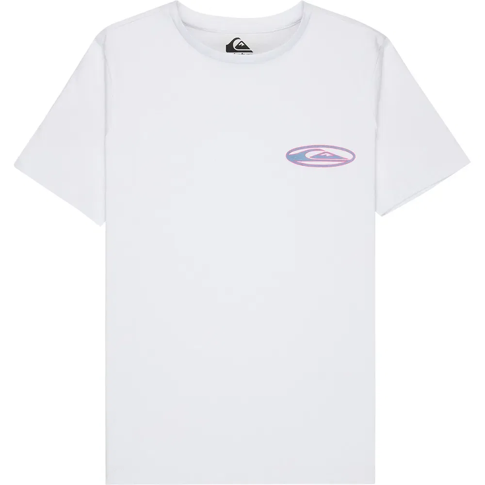 Футболка с коротким рукавом Quik Globe Quiksilver, белый