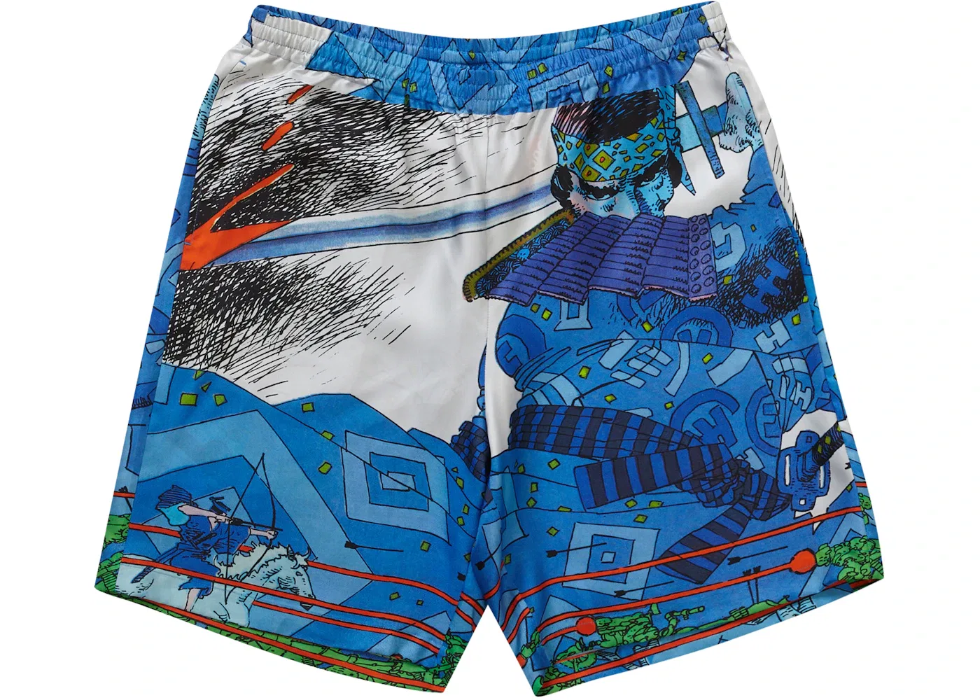 Мужские шорты с принтом Ronin Supreme, Blue