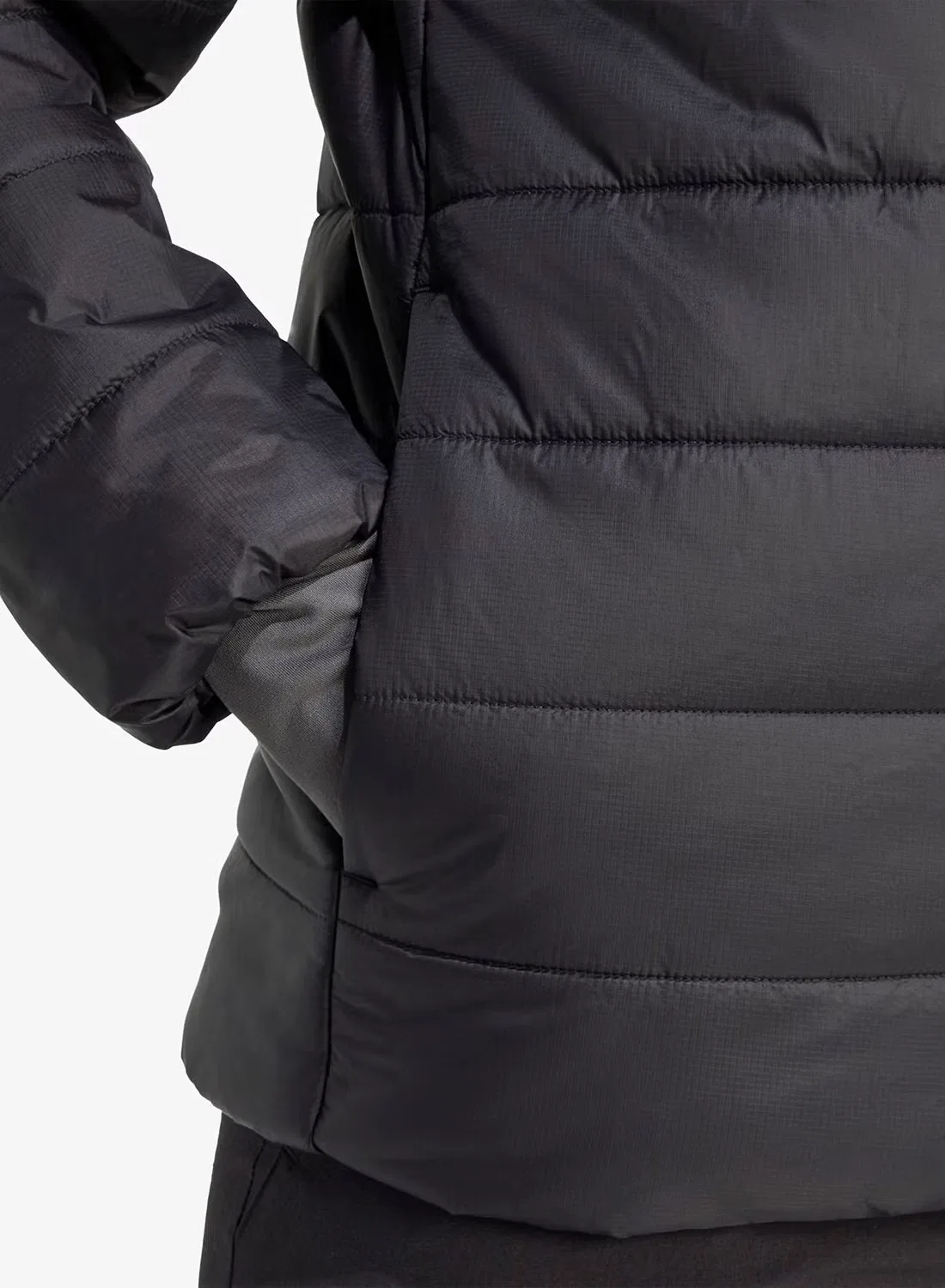 Куртка-бомбер с капюшоном Terrex multi essentials Adidas, черная — фото 4