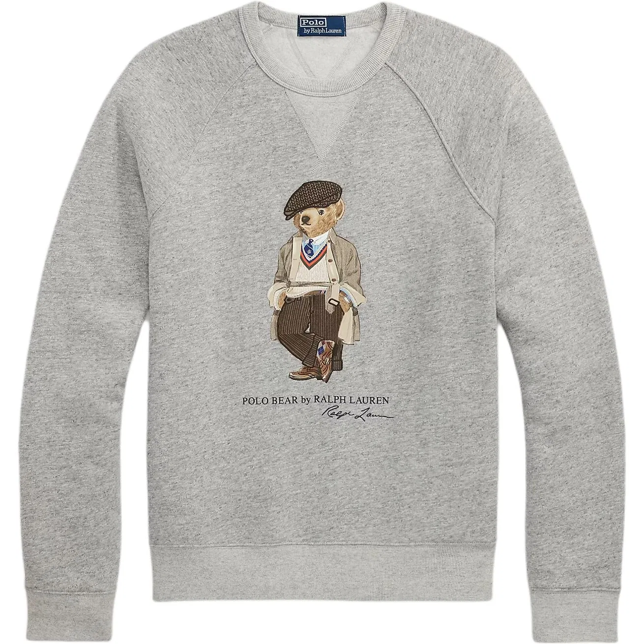 Мужской свитшот с принтом Polo Bear Polo Ralph Lauren, Gray