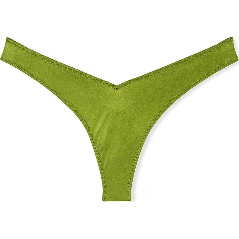 Женские трусы с принтом 1 Pack Green Victoria's Secret