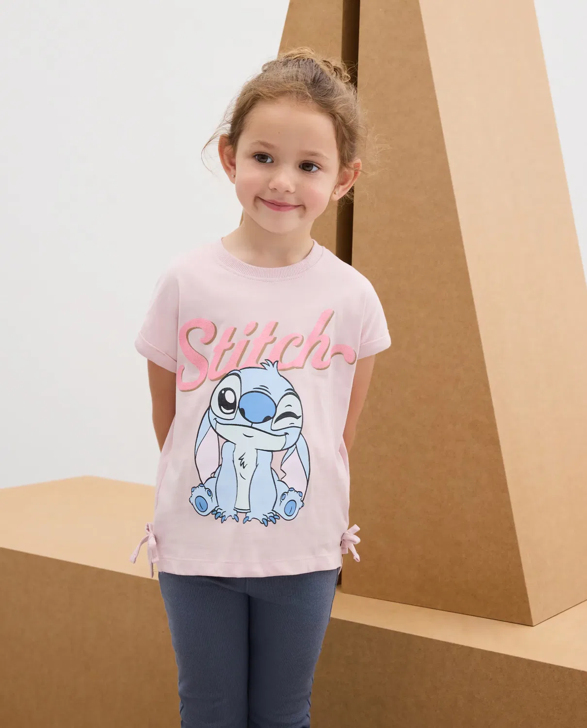 Детский комплект для девочки с принтом STITCH Kids El Corte Inglés, Multicolor — фото 2