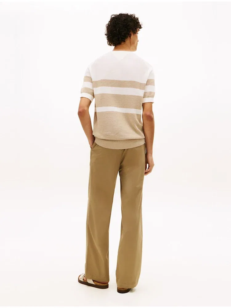Свитер TOMMY HILFIGER с цветовой блокировкой, Yellow Ochre — фото 3