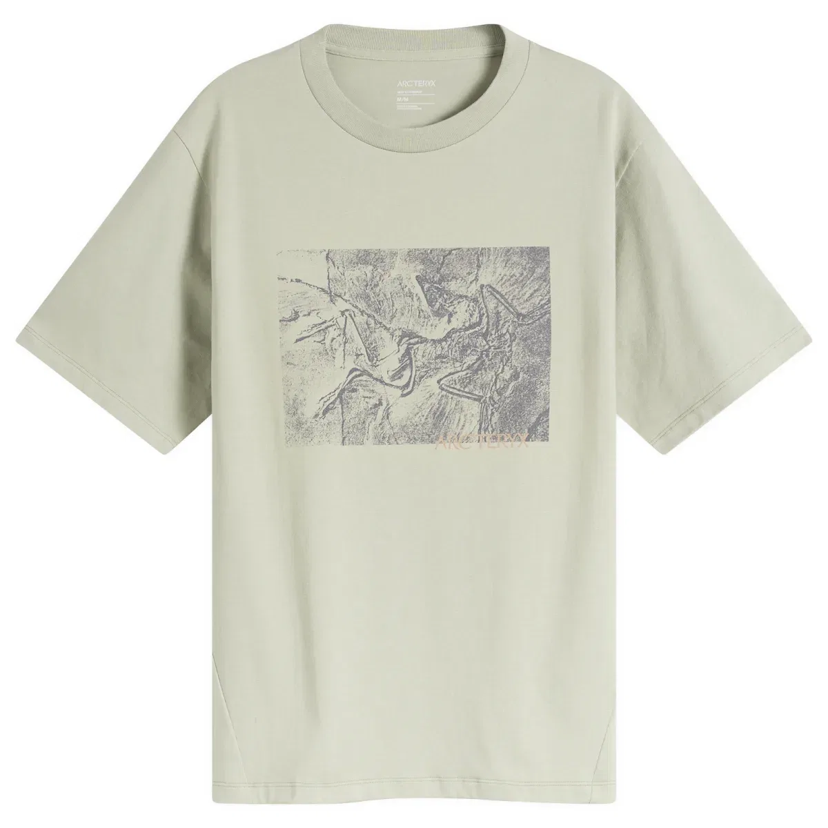 Футболка хлопковая с принтом Kragg Lithographica Arcteryx, Habitat