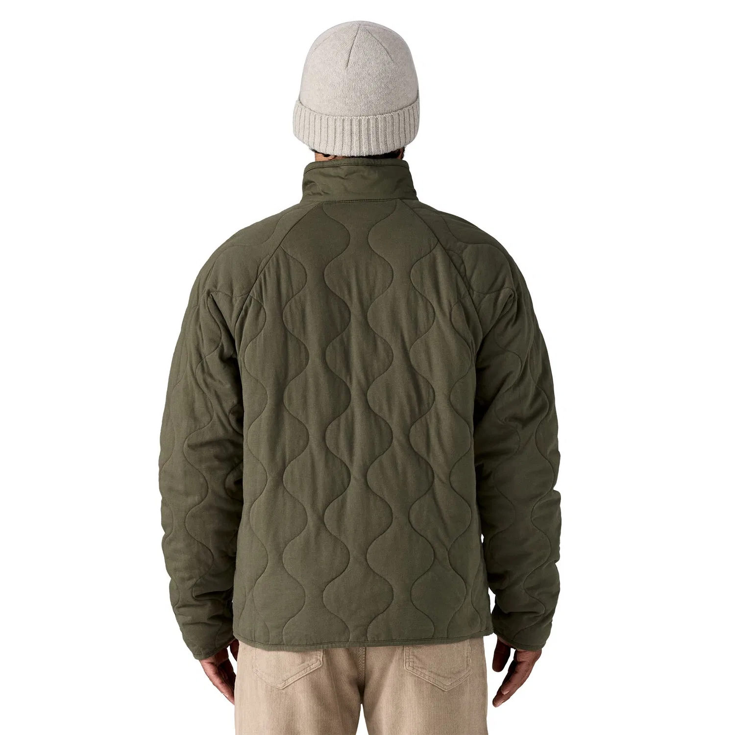 Куртка утепленная стеганая с длинным рукавом Daily Quilted Insulated Patagonia, зеленый — фото 3