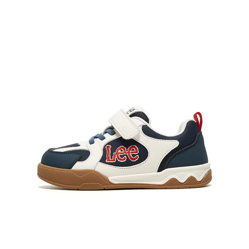 Детские кроссовки для скейтбординга с принтом Lee, Blue Red