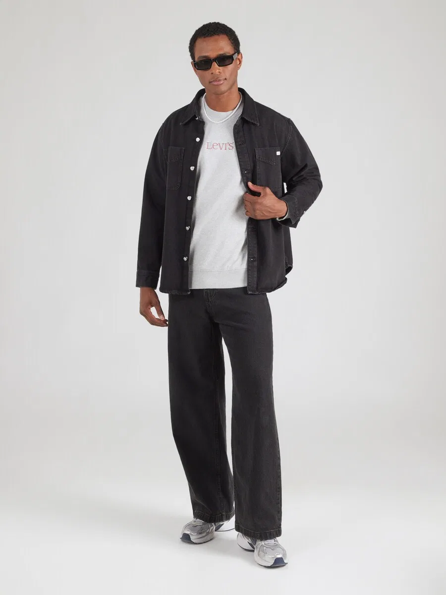 Толстовка LEVI'S 'SUNSET' светло-серого цвета — фото 4