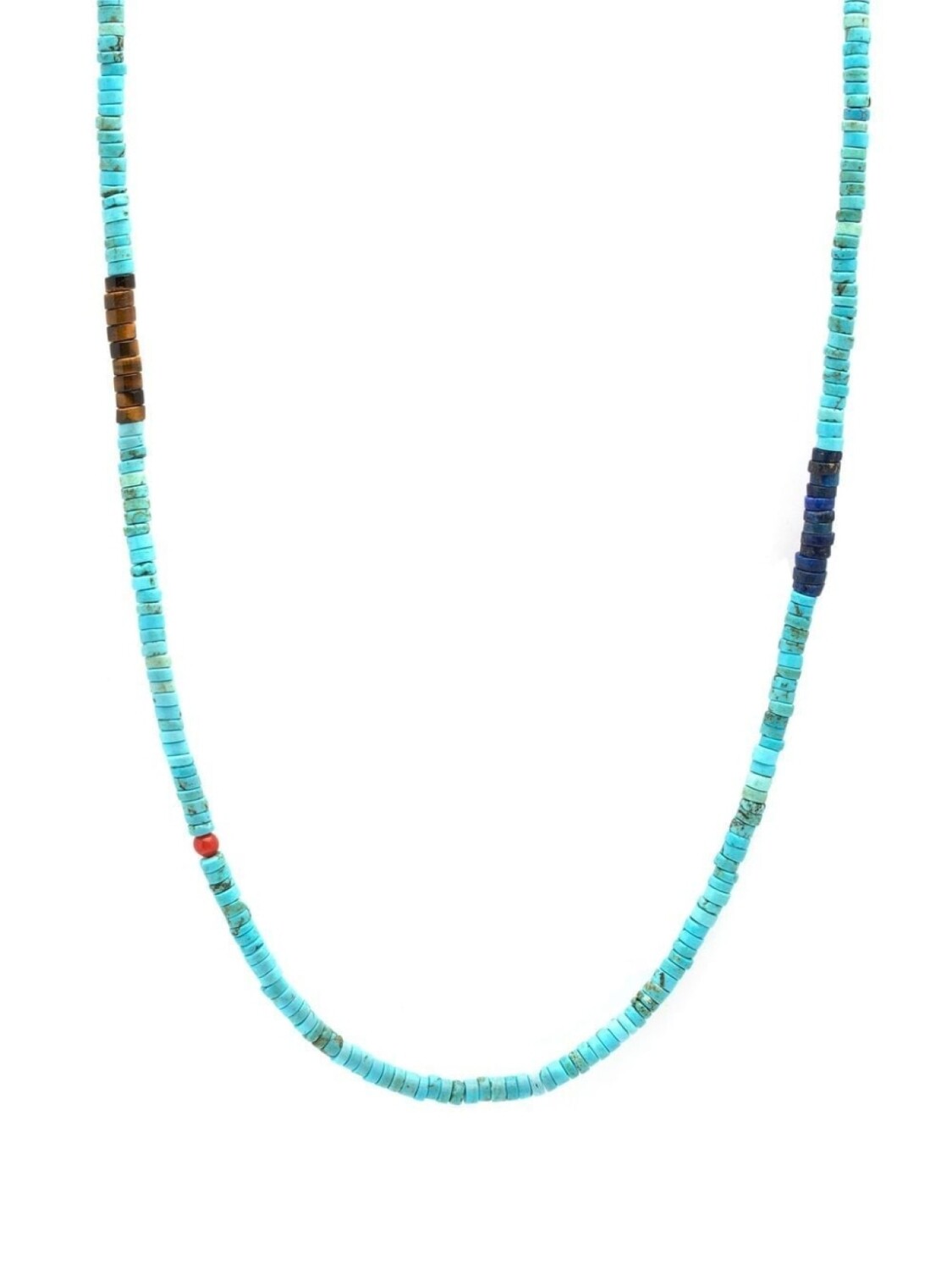 

Колье Heishi с бусинами Nialaya Jewelry, синий