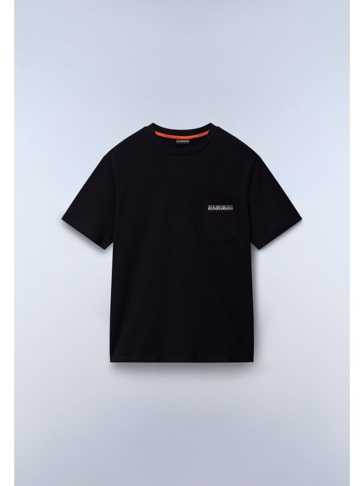 

Футболка S-Fanes Ss черного цвета Napapijri