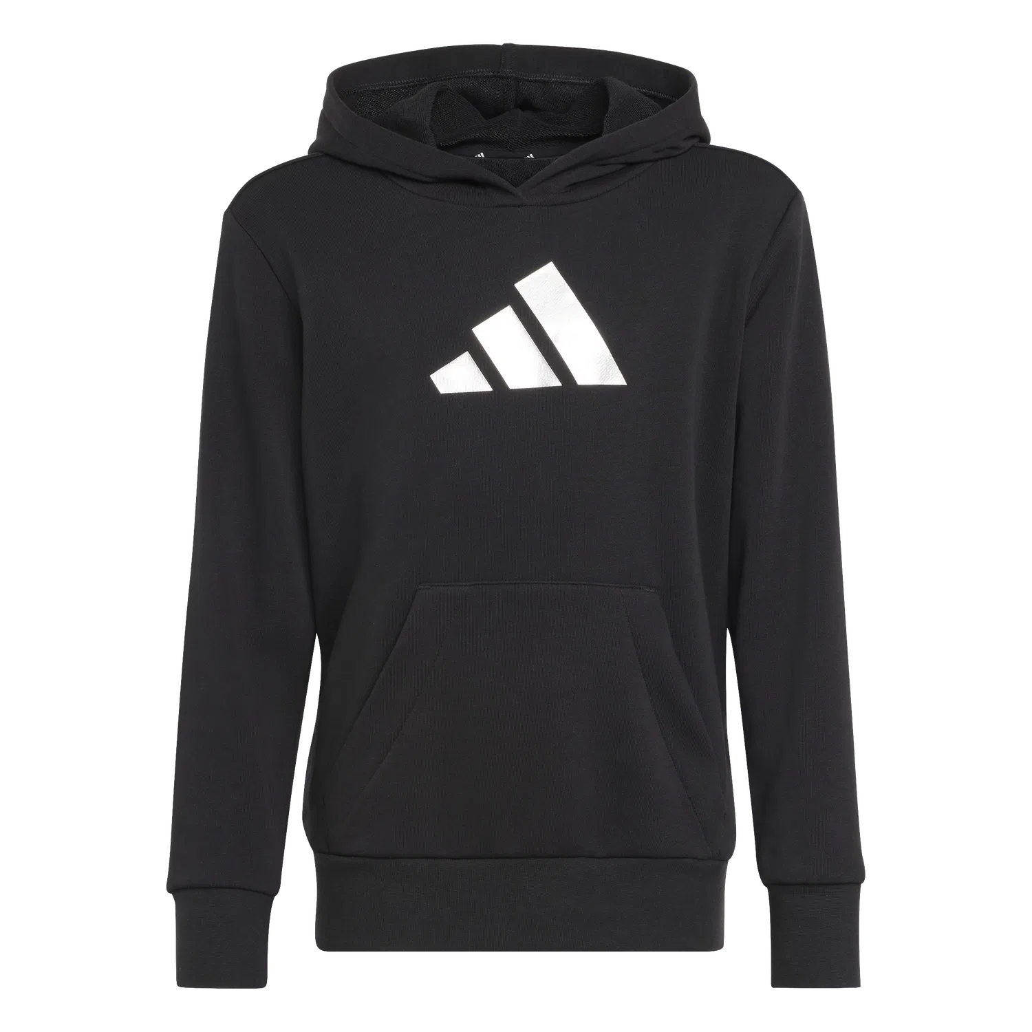Детское худи с капюшоном Adidas, черный