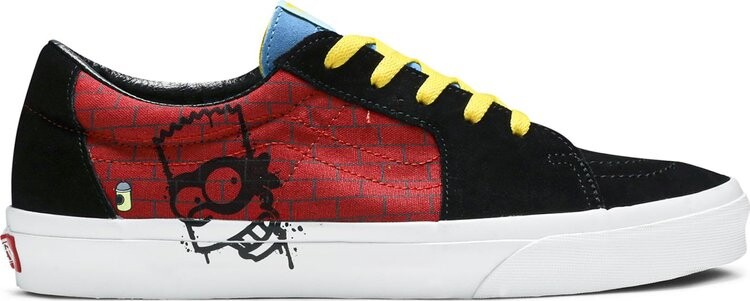 

Кеды Vans The Simpsons x Sk8-Low El Barto, красный