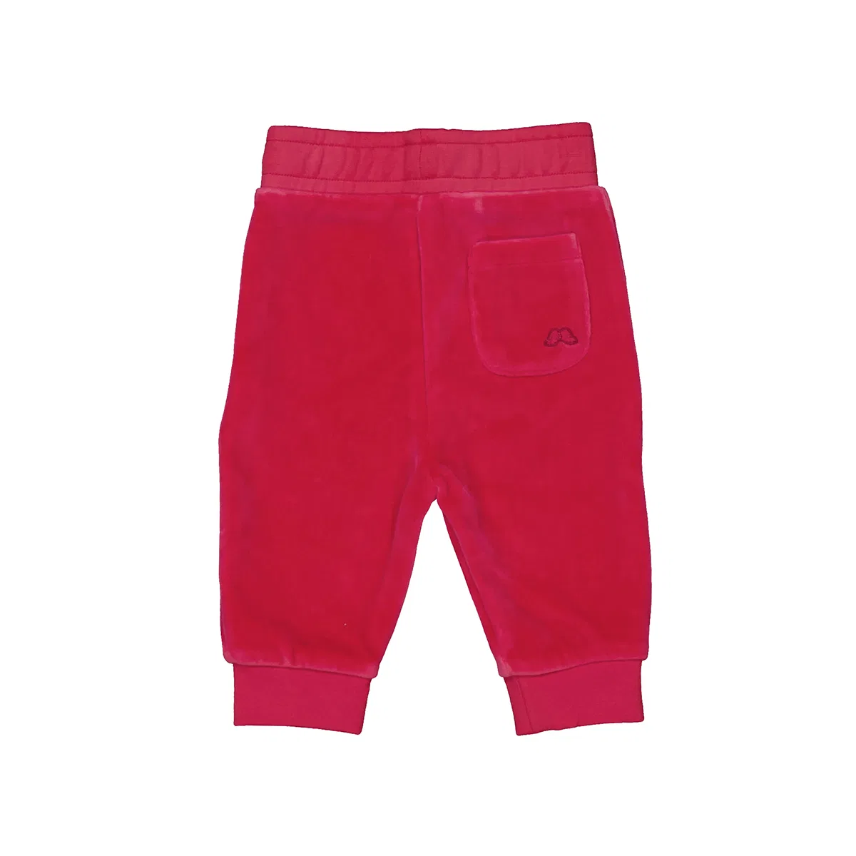 Детские спортивные штаны из велюра Infant Angel Wing Velour Joggers Marie Chantal, Floral Berry — фото 2