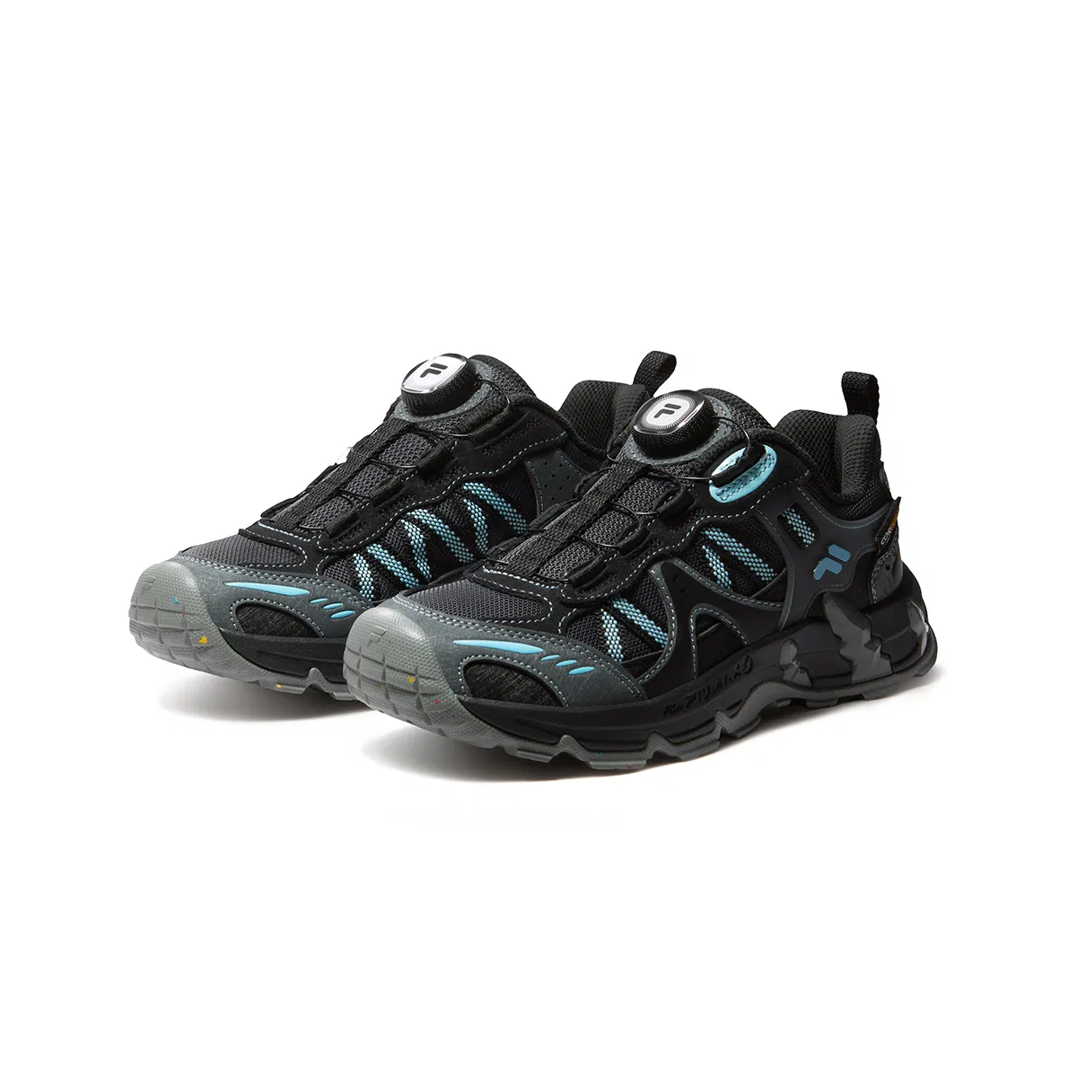 Детские кроссовки FILA KIDS, Shadow Black Gray/Black — фото 4
