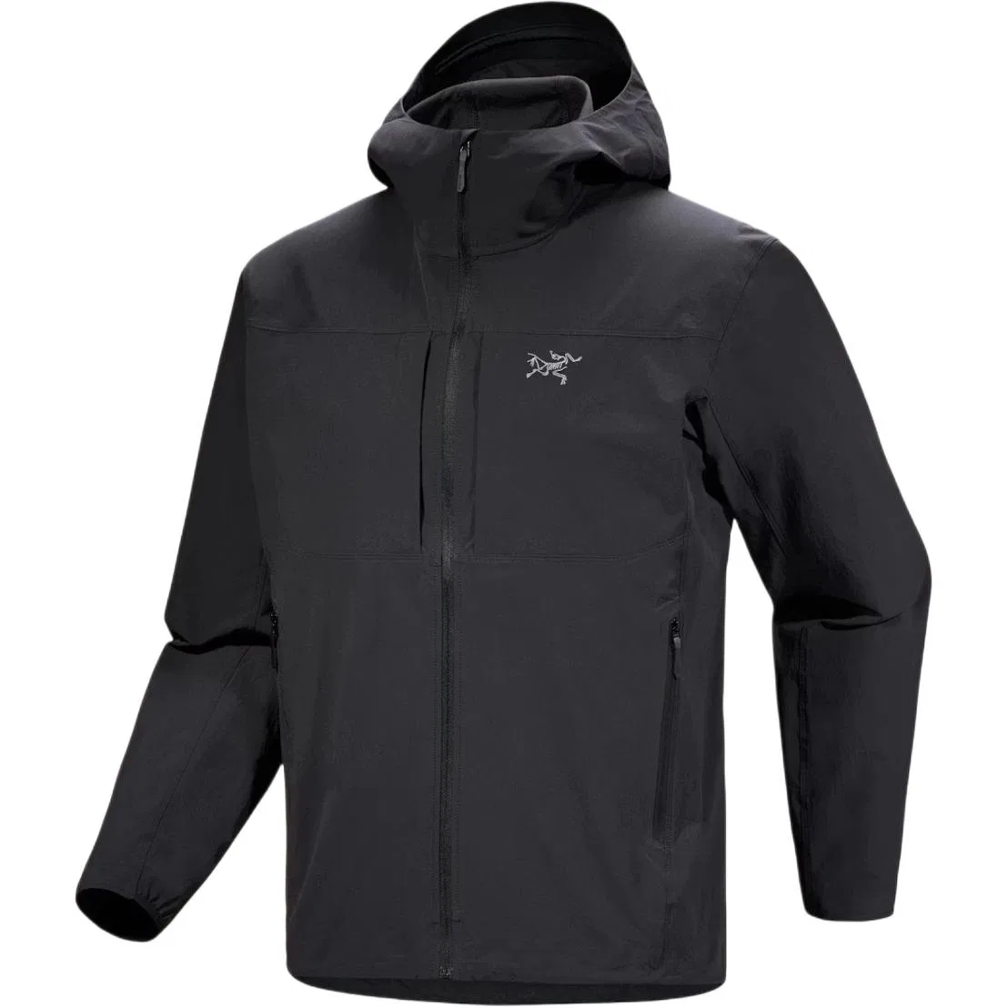 Софтшелл куртка Gamma Lightweight Hoody, Arcteryx, Rock Gray Green/Driftwood White/Cloud Mist Blue/Headwaters — фото 3