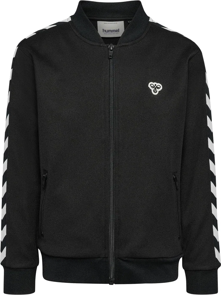 Тренировочная куртка детская на молнии Hmljr Archive Reg Poly Zip Jacket Hummel, черный — фото 3