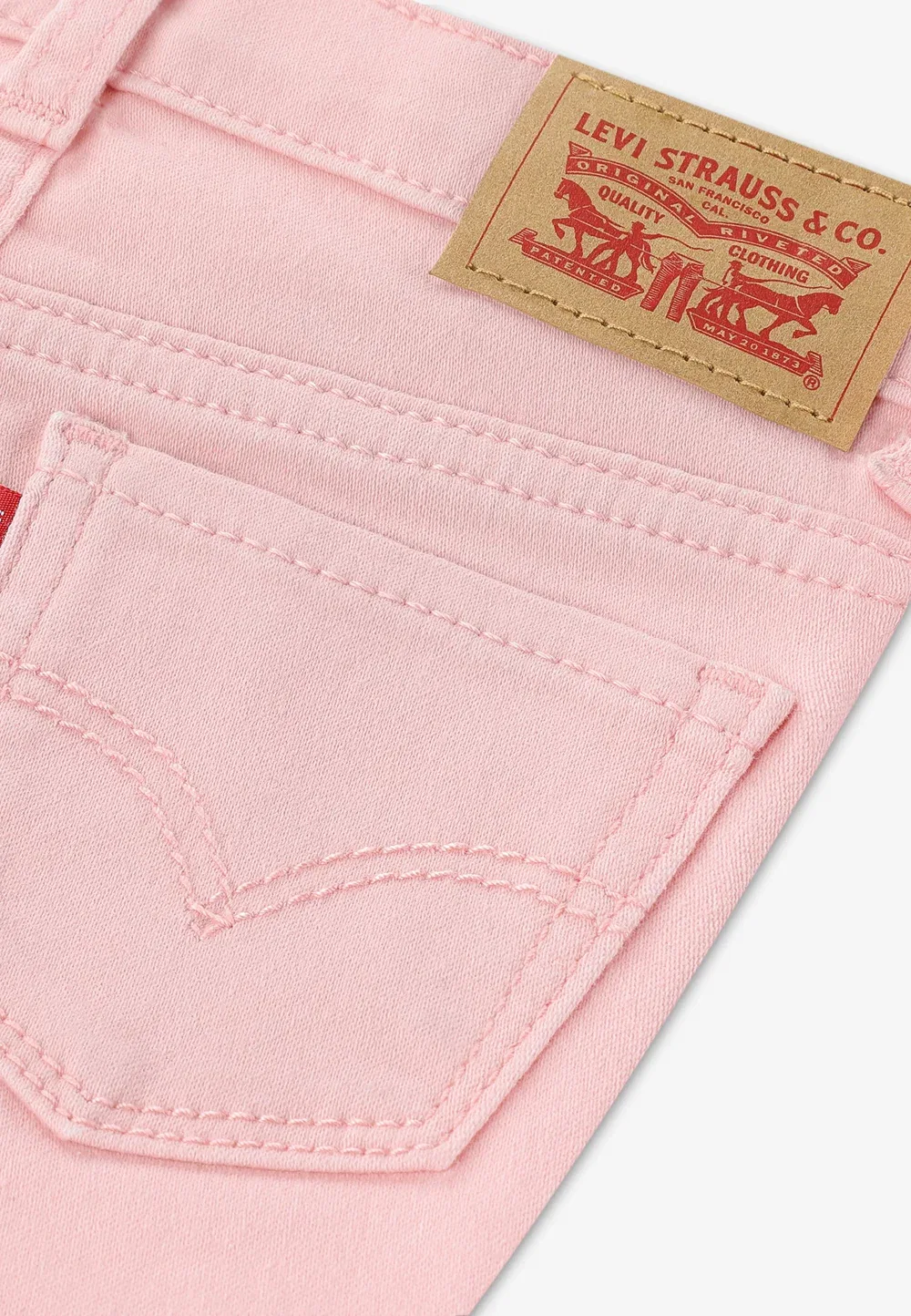 Расклешенные джинсы Levi'S, Powder Pink — фото 3