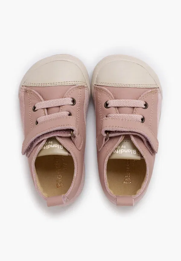 Ботинки кожаные Baby shoes Pisamonas, Rosa, розовый — фото 3