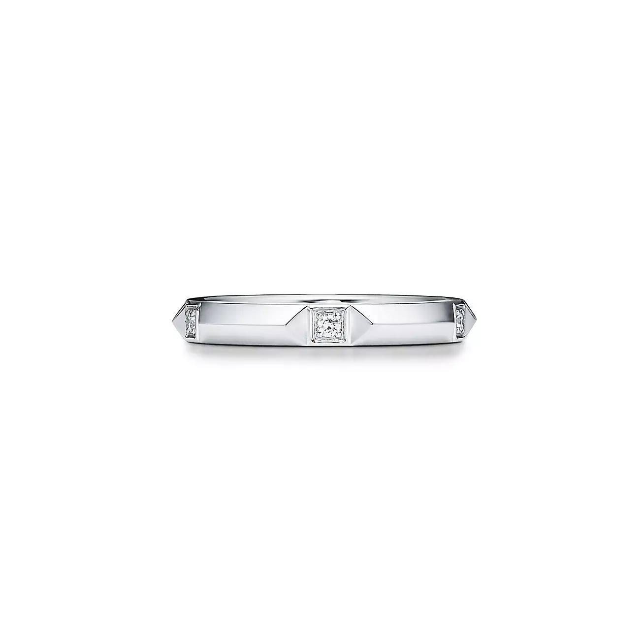 

Кольцо Tiffany & Co. True Band, платина/бриллианты