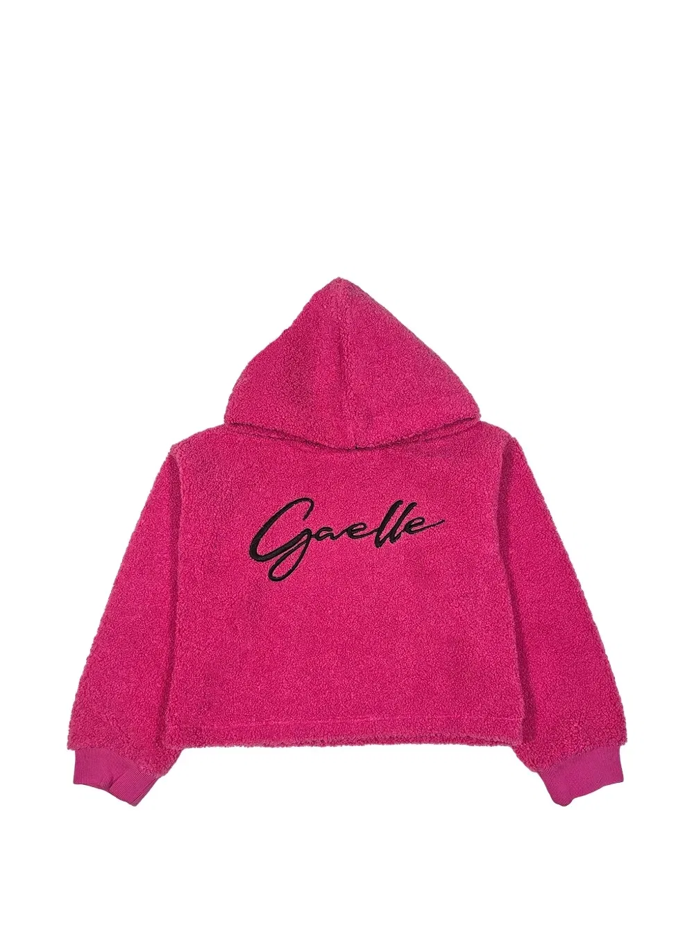 Худи с вышитым логотипом Gaelle Paris Kids, розовый