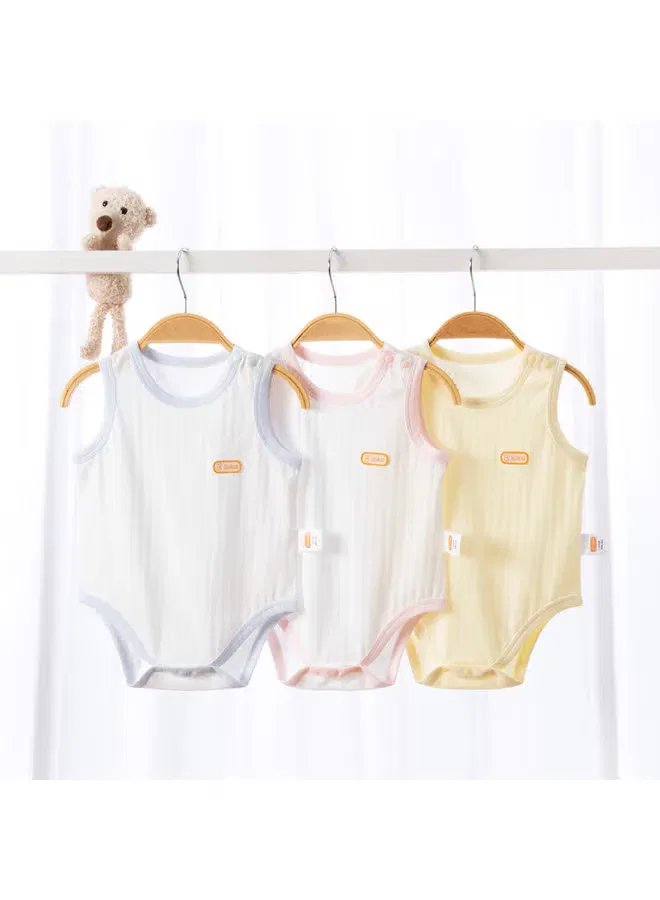 Боди-комбинезон без рукавов комплект из 2 предметов Babyprints, розовый