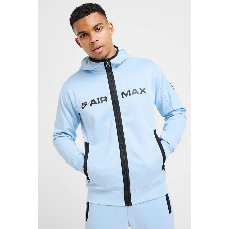 Спортивная куртка с капюшоном Nike NSW Club Air Max Hoodie, Синий — фото 3