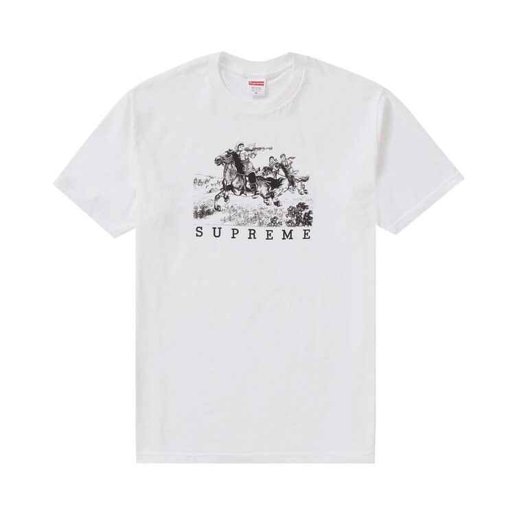 

Футболка Supreme Riders Tee 'White', белый