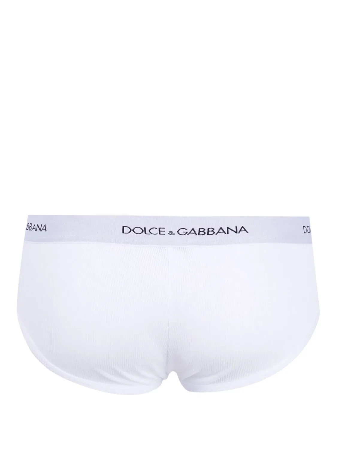 Dolce & Gabbana Хлопковые брифы, белые — фото 2