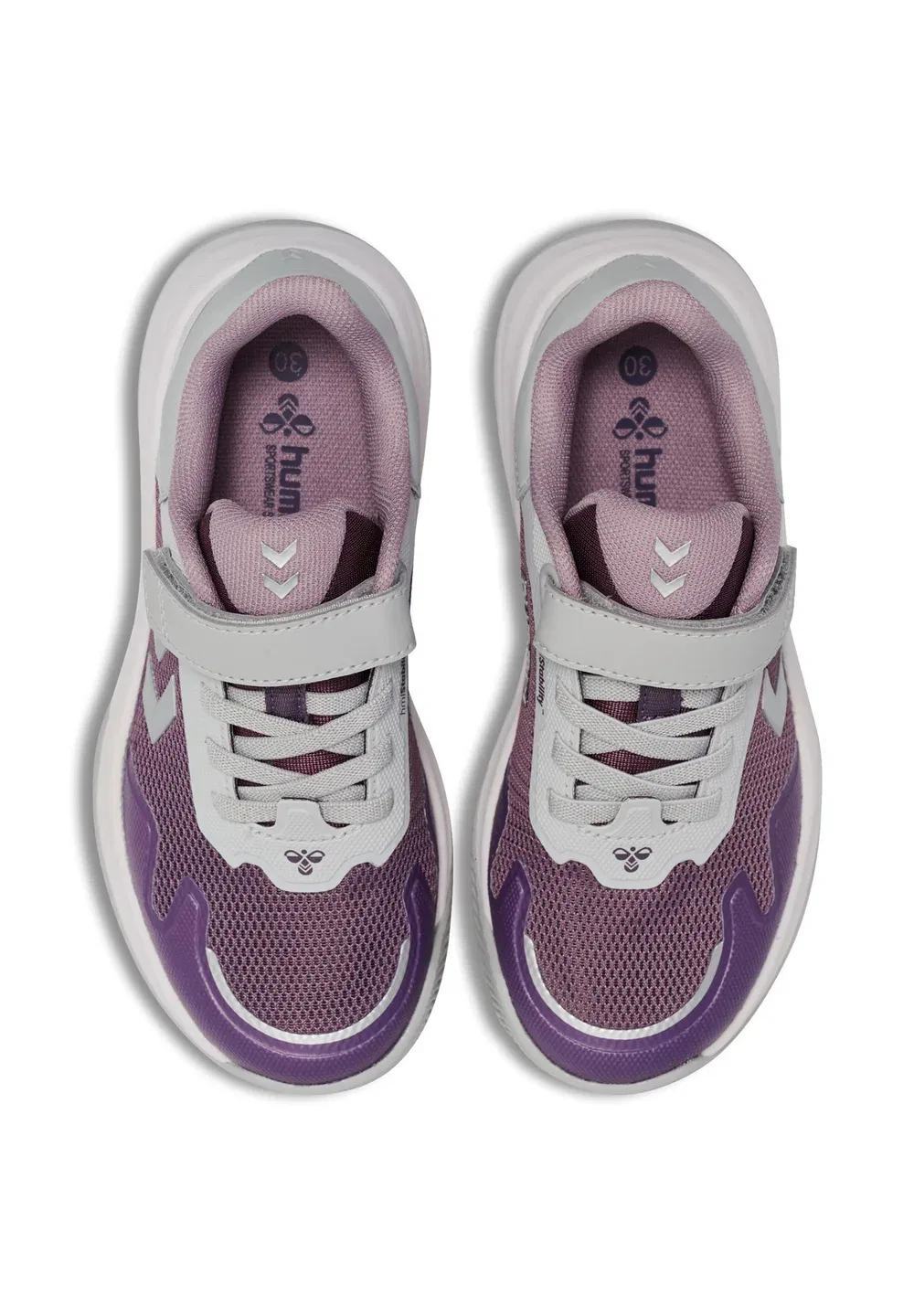 Кроссовки Topflight Pro VC JR унисекс Hummel, Black Plum — фото 3