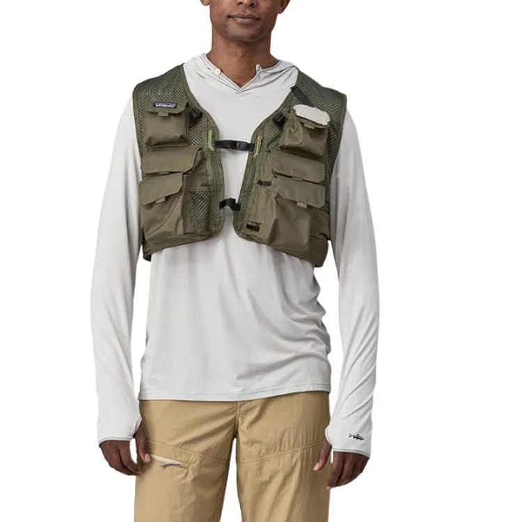 Жилет Stealth Vest Unisex Olive Patagonia, Olive/BSNG — фото 2