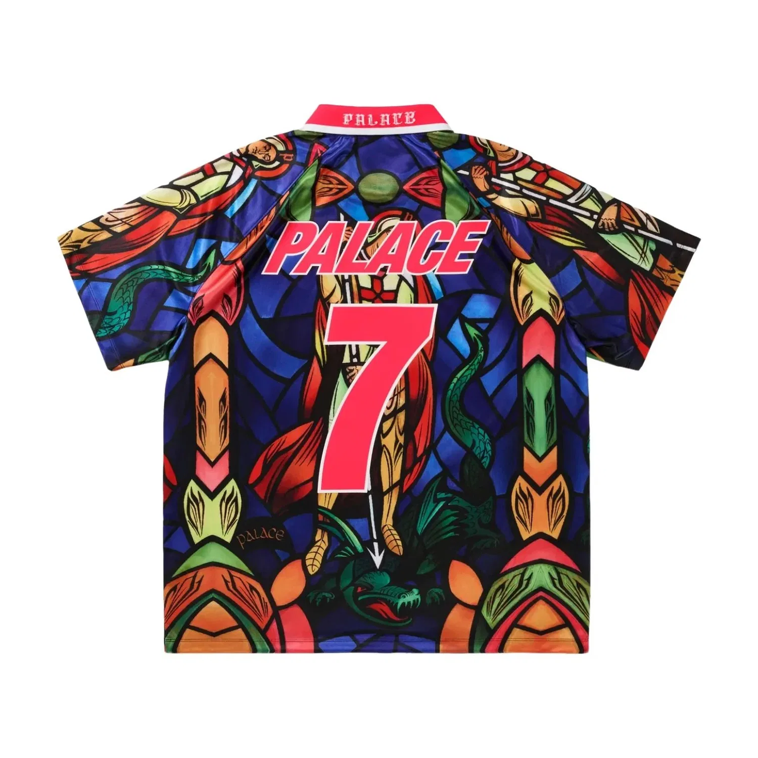 Мужская футболка с коротким рукавом Palace-Jersey Nike, красный — фото 2