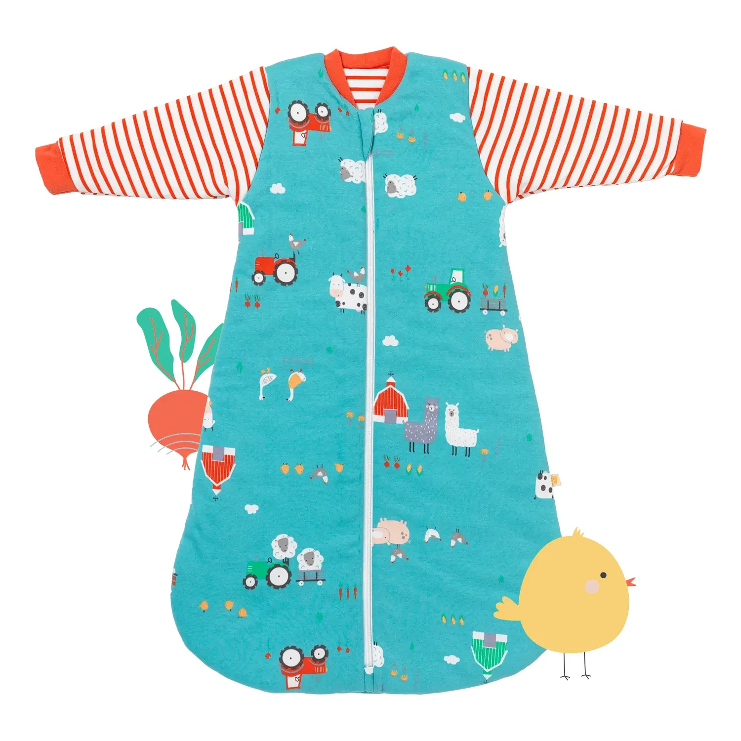 Спальный мешок для младенцев утепленный Bio Babyschlafsack Schlummersack, синий