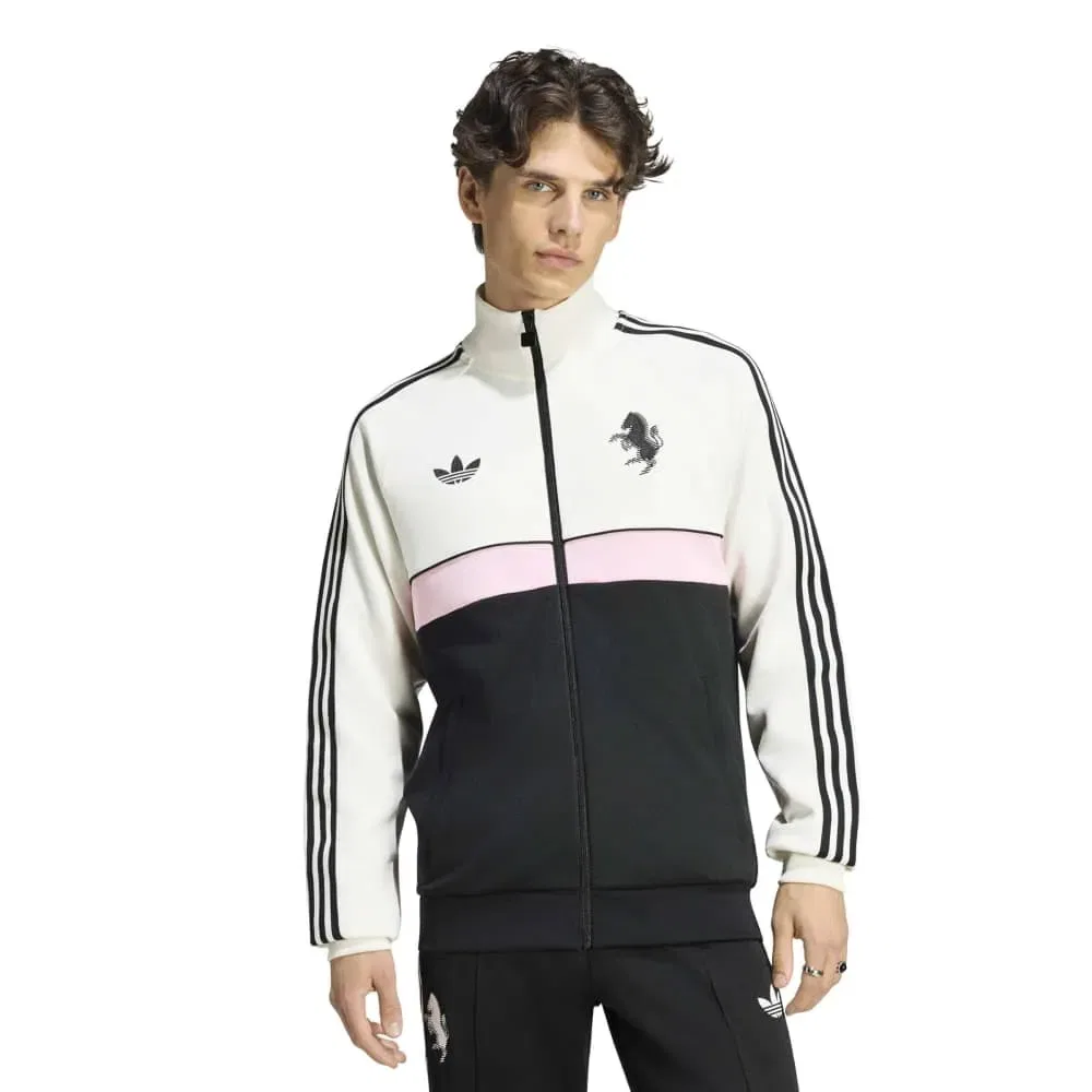 Мужская ветровка с молнией Juventus Originals Adidas, White