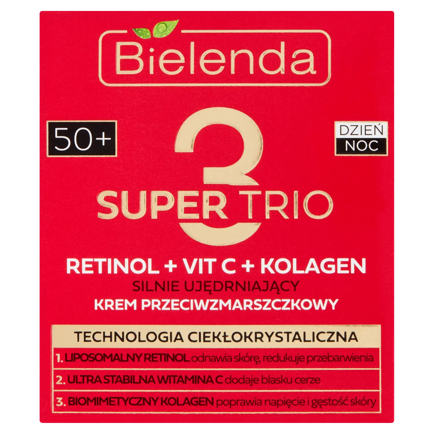 

Bielenda Super Trio крем для лица против морщин 50+, 50 мл