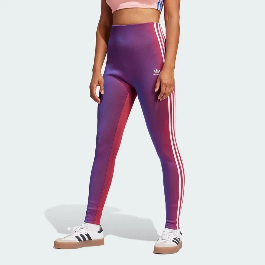 Женские леггинсы с плотной посадкой Rasant Rib adidas, Фиолетовый